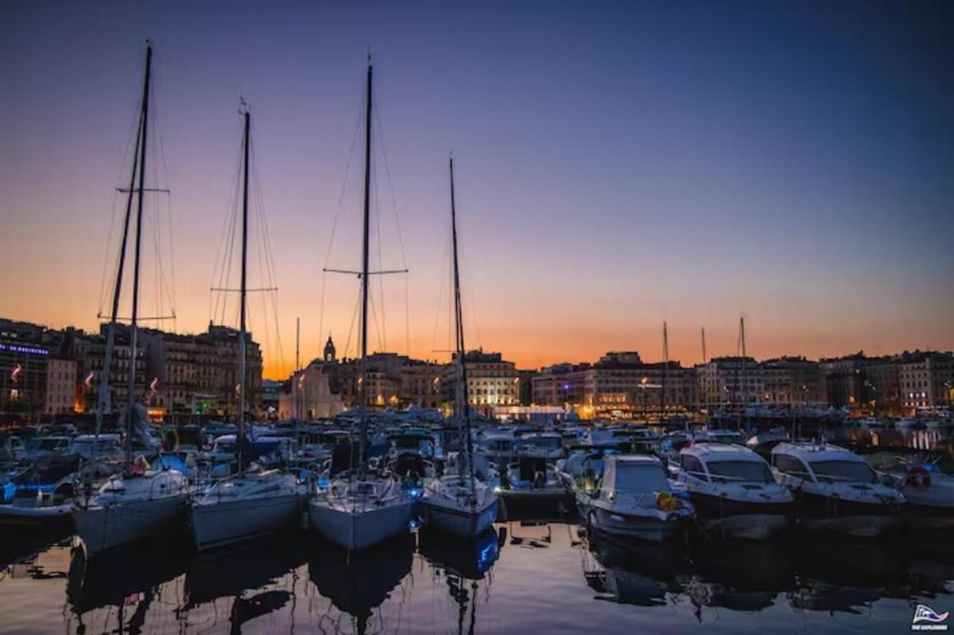 Du Cote Du Vieux Port & Mucem - Central Marseille Exteriér fotografie